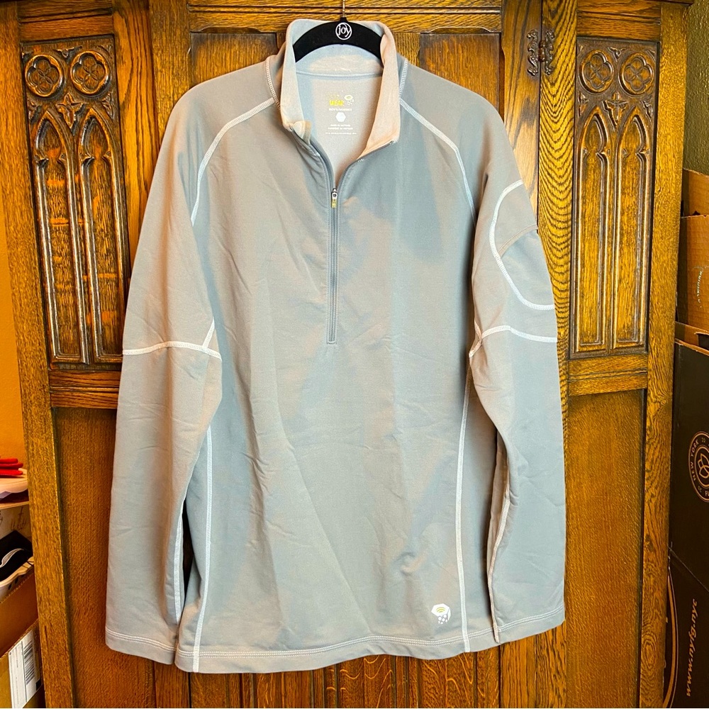 Mountain Hardware Half-zip Pullover Sweater grey gray